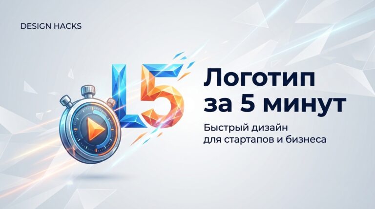 Как сделать простой логотип